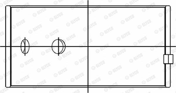 Glyco 71-4113 STD - Шатуни підшипник autocars.com.ua