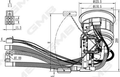 GMB GFPS-143A - - - avtokuzovplus.com.ua