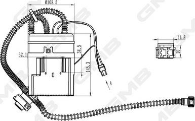 GMB GFPS-187A - Модуль паливного насоса autocars.com.ua