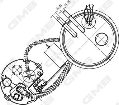 GMB GFPS-394A - Модуль паливного насоса autocars.com.ua