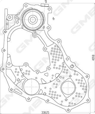 GMB GOAS-155A - Масляний насос autocars.com.ua