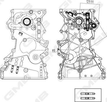 GMB GOAS-174A - Масляний насос autocars.com.ua