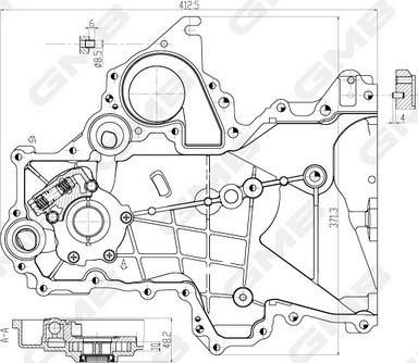 GMB GOAS-175A - Масляний насос autocars.com.ua