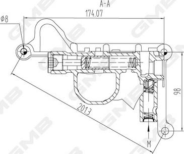 GMB GOAS-45A - Масляный насос avtokuzovplus.com.ua