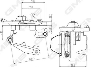 GMB GOAS-52A - Масляний насос autocars.com.ua