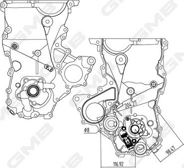 GMB GOAS-62A - Масляний насос autocars.com.ua