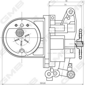 GMB GOAS-87A - Масляний насос autocars.com.ua