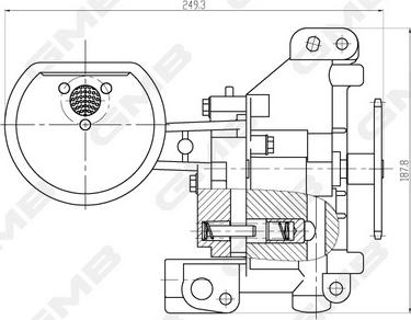 GMB GOAS-89A - Масляний насос autocars.com.ua