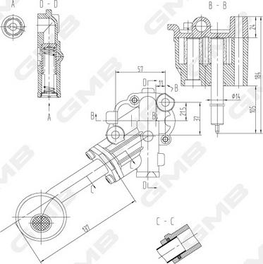 GMB GOAS-50A - Масляний насос autocars.com.ua