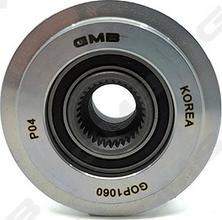 GMB GOP1060 - Ремінний шків, генератор autocars.com.ua