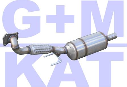 G+M KAT 01.37.031 - Компл.  для дооборудуется., каталізатор / сажев.фільтр (комбісіст. autocars.com.ua