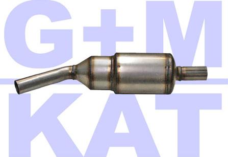 G+M KAT 01.37.041 - Компл.  для дооборудуется., каталізатор / сажев.фільтр (комбісіст. autocars.com.ua