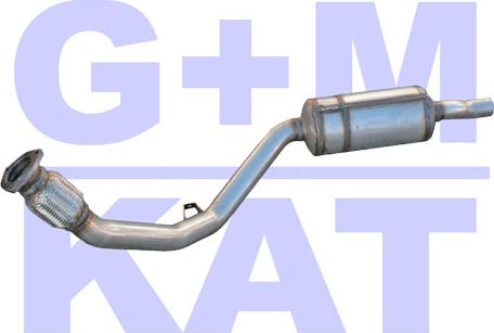 G+M KAT 02.37.019 - Компл.  для дооборудуется., каталізатор / сажев.фільтр (комбісіст. autocars.com.ua