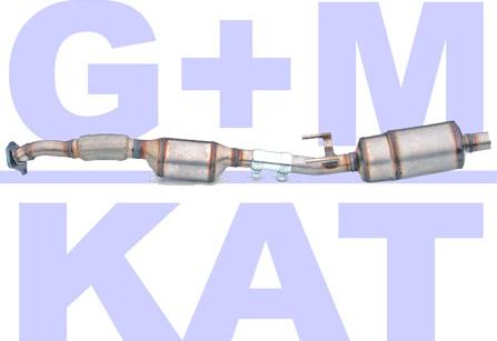 G+M KAT 02.37.046 - Компл.  для дооборудуется., каталізатор / сажев.фільтр (комбісіст. autocars.com.ua