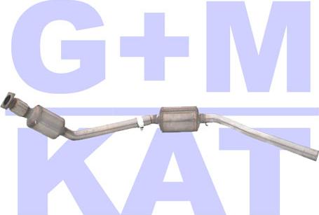 G+M KAT 04.39.005 - Компл.  для дооборудуется., каталізатор / сажев.фільтр (комбісіст. autocars.com.ua