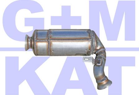 G+M KAT 04.39.006 - Компл.  для дооборудуется., каталізатор / сажев.фільтр (комбісіст. autocars.com.ua