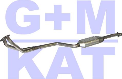 G+M KAT 20 0124 - Каталізатор autocars.com.ua