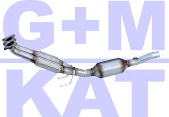 G+M KAT 80 0522 - Каталізатор autocars.com.ua