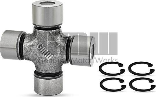 GMW GU1760 - Шарнір, поздовжній вал autocars.com.ua