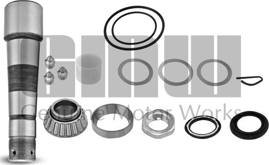 GMW KP133870S - Ремкомплект, шкворень поворотного кулака autodnr.net