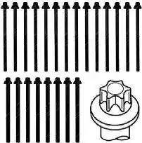 Goetze 22-53017B - Комплект болтів головки циліндрів autocars.com.ua
