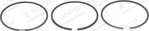 Goetze Engine 08-123400-50 - Комплект поршневих кілець autocars.com.ua