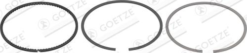 Goetze Engine 08-450900-00 - Комплект поршневих кілець autocars.com.ua