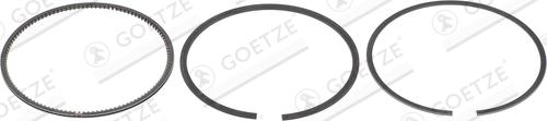 Goetze Engine 08-452207-00 - Комплект поршневих кілець autocars.com.ua