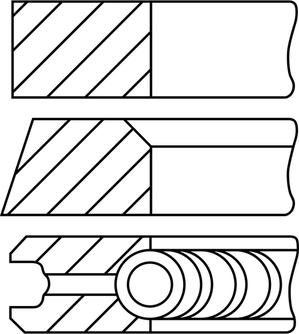 Goetze Engine 08-782900-00 - Комплект поршневых колец autodnr.net