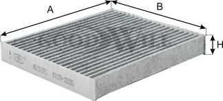 GoodWill AG 151 CFC - Фильтр воздуха в салоне autodnr.net