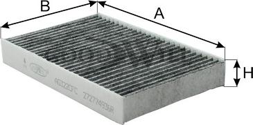 GoodWill AG 322 CFC - Фильтр воздуха в салоне avtokuzovplus.com.ua