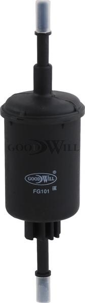 GoodWill FG 101 - Паливний фільтр autocars.com.ua