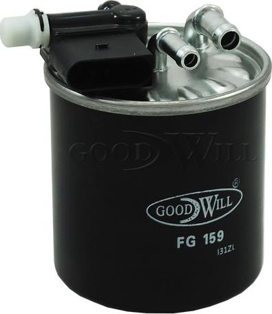 GoodWill FG 159 - Паливний фільтр autocars.com.ua