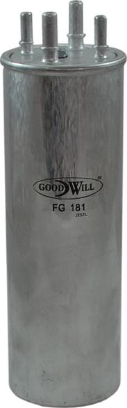 GoodWill FG 181 - Топливный фильтр avtokuzovplus.com.ua