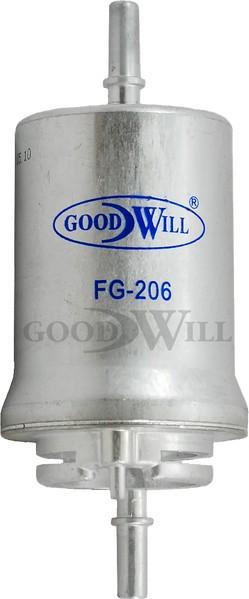 GoodWill FG 206 - Паливний фільтр autocars.com.ua