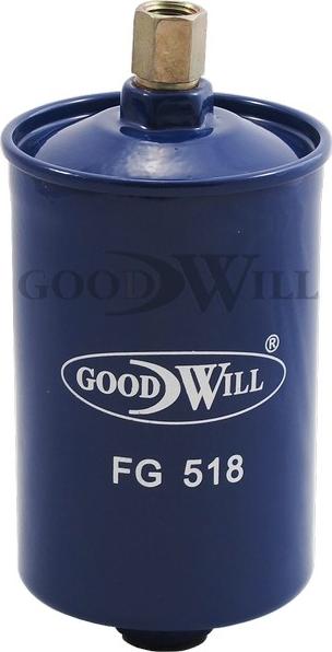 GoodWill FG 518 - Паливний фільтр autocars.com.ua