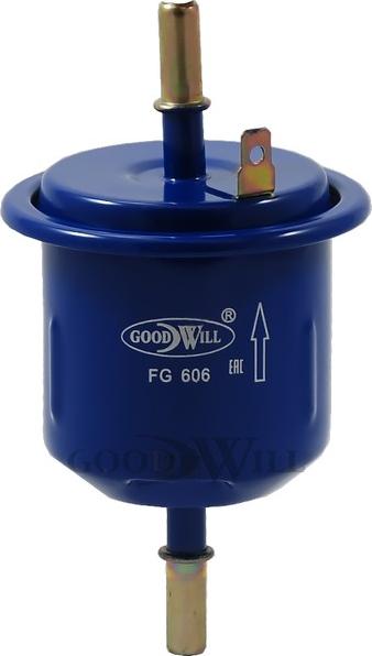 GoodWill FG 606 - Паливний фільтр autocars.com.ua
