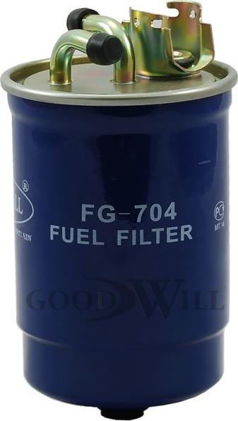 GoodWill FG 704 - Топливный фильтр avtokuzovplus.com.ua