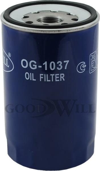 GoodWill OG 1037 - Масляний фільтр autocars.com.ua