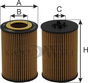 GoodWill OG153ECO - Масляный фильтр avtokuzovplus.com.ua