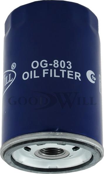 GoodWill OG 803 - Масляний фільтр autocars.com.ua