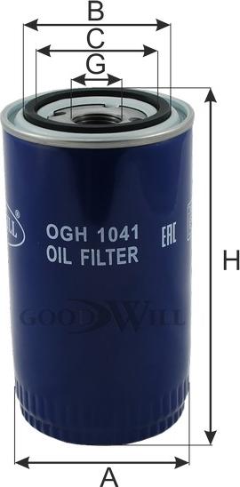 GoodWill OGH 1041 - Гідрофільтри, рульове управління autocars.com.ua