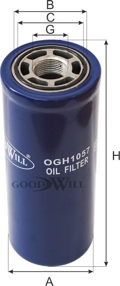 GoodWill OGH 1057 - Гідрофільтри, рульове управління autocars.com.ua