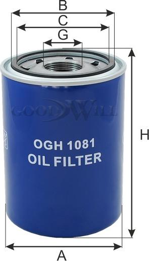 GoodWill OGH 1081 - Гідрофільтри, рульове управління autocars.com.ua