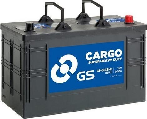 GS GS-663SHD - Стартерна акумуляторна батарея, АКБ autocars.com.ua
