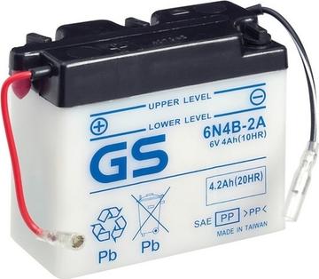 GS GS-6N4B-2A - Стартерна акумуляторна батарея, АКБ autocars.com.ua