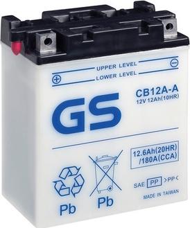 GS GS-CB12A-A - Стартерна акумуляторна батарея, АКБ autocars.com.ua