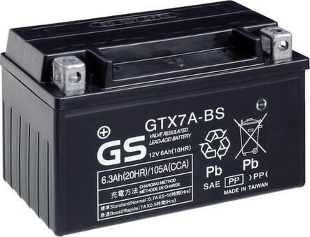 GS GS-GTX7A-BS - Стартерна акумуляторна батарея, АКБ autocars.com.ua