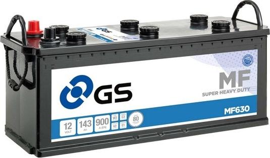GS MF630 - Стартерна акумуляторна батарея, АКБ autocars.com.ua