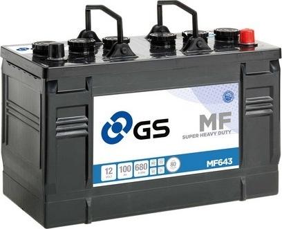 GS MF643 - Стартерна акумуляторна батарея, АКБ autocars.com.ua